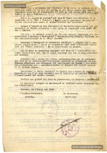 24/4/1937. Acta d’una reunió de la comissió de govern de l’Ajuntament de Manresa